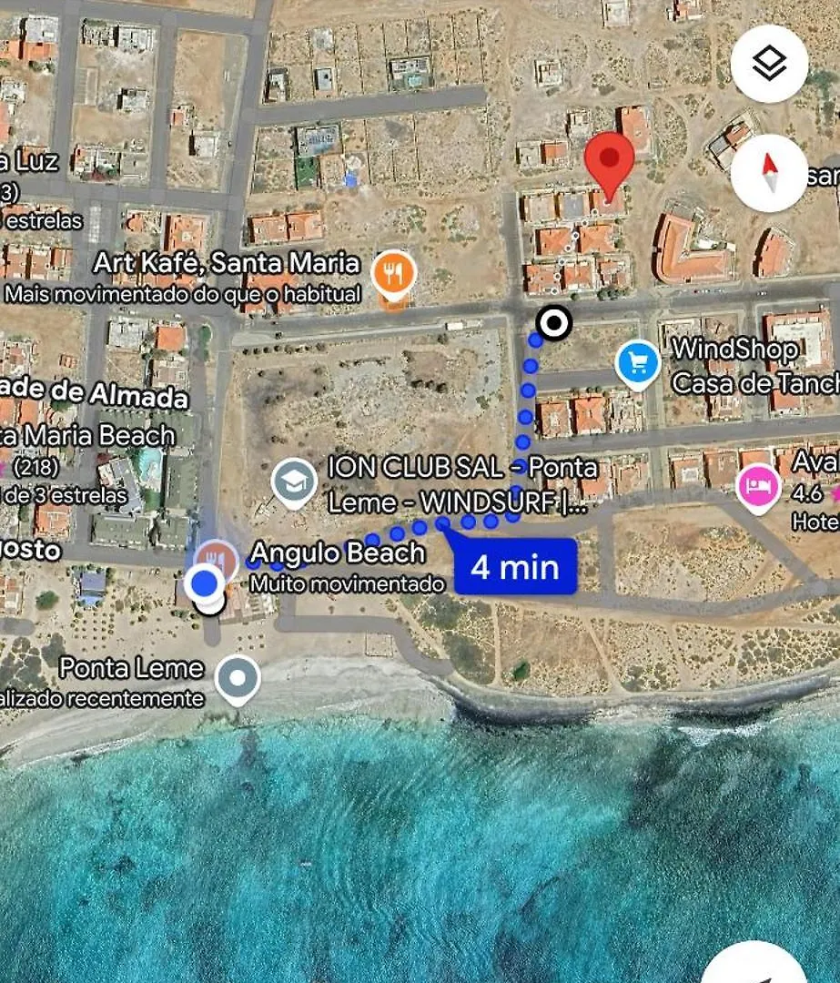 Apartmán Refugio A Beira-Mar Santa Maria